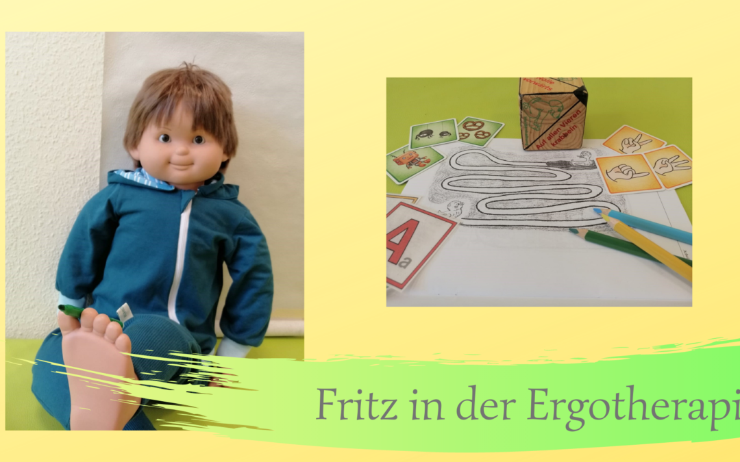 Fritz in der Ergotherapie 25.08.2021