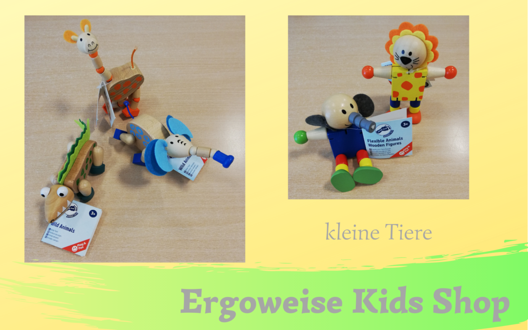 Ergoweise Kids Shop – kleine Holztiere