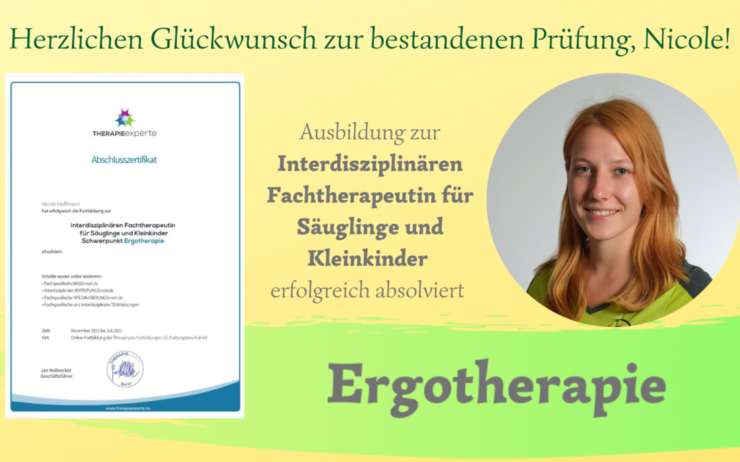 Herzlichen Glückwunsch, Nicole!